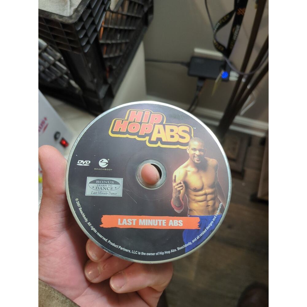 Hip Hop Abs - Last Minute Abs (DVD) DISC ONLY - Picture 4 of 4